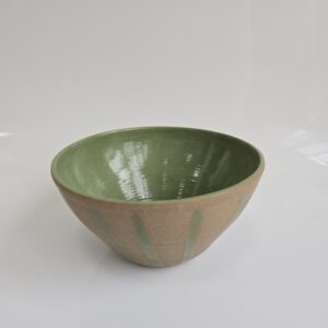 Saladeira Listrada - verde